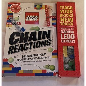 Lego Chain Reactions Building Block Toy Activity Book By Klutz For Kids